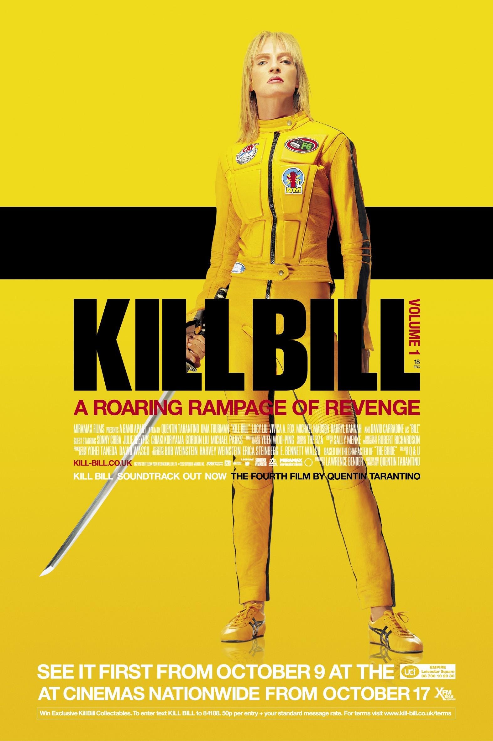 Kill Bill Vol 1 Quentin Tarantino Thrill Ride 1680648294753