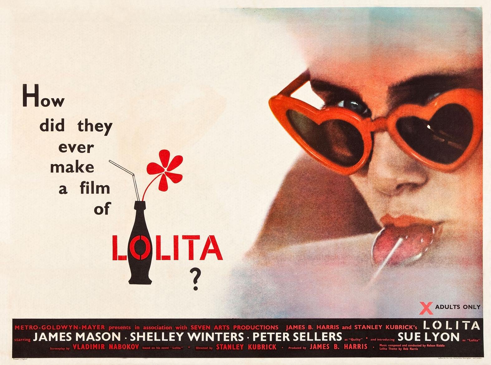 Stanley Kubrick Lolita Controversial Themes 1680648305717